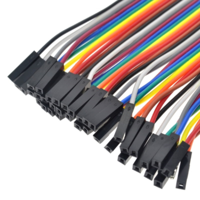 40 Cables Dupont H - H (Hembra - Hembra) de 10cm - Imagen 3