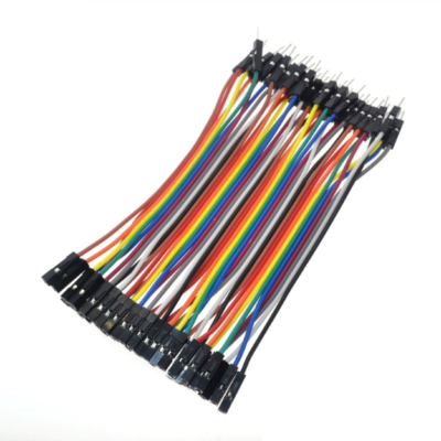 40 Cables Dupont H - M (Hembra - Macho) de 10cm