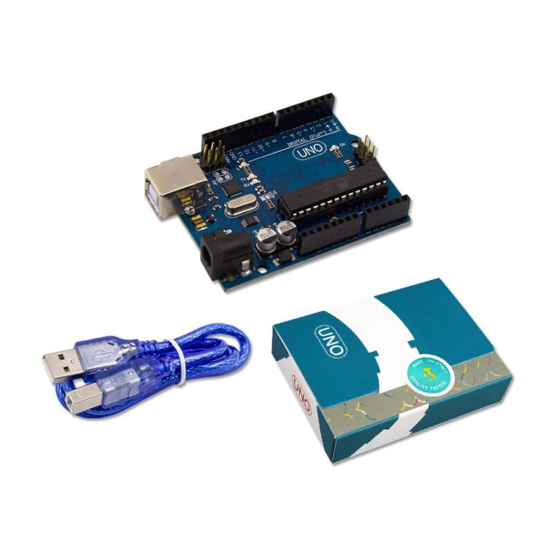 Arduino UNO R3 con caja