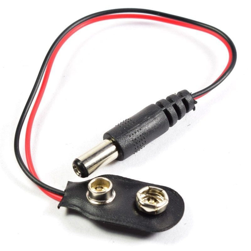 Conector de bateria 9V a Arduino