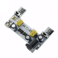 Fuente para protoboard con mini USB