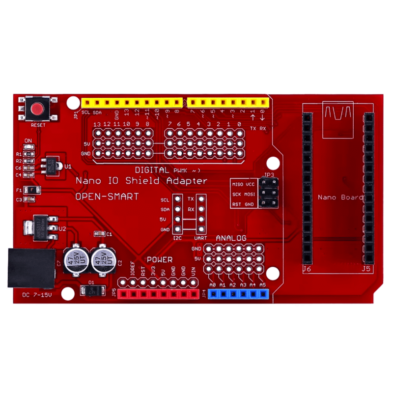 Adaptador de Shield para Arduino Nano