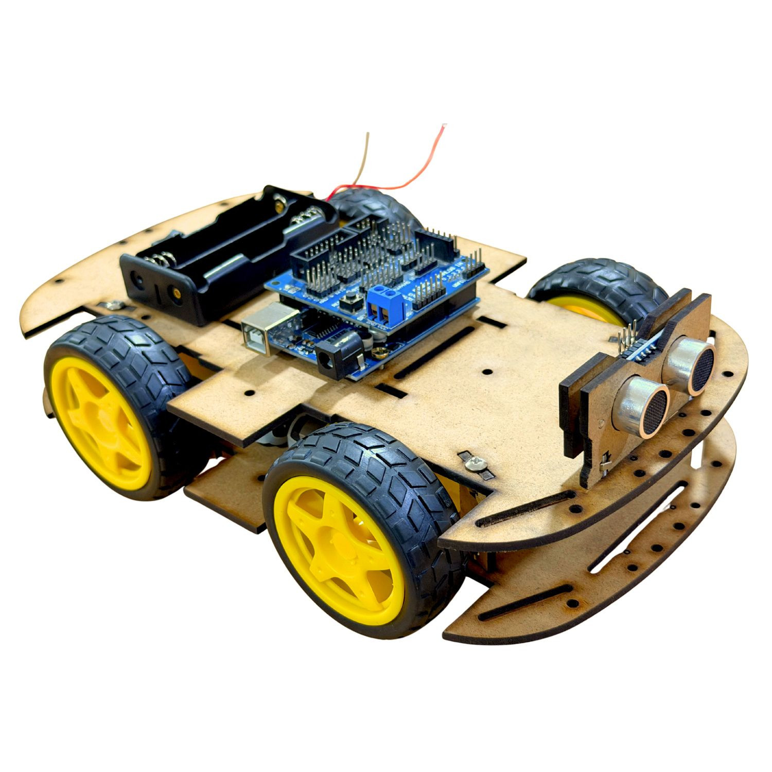Kit completo Robot Móvil 4WD bluetooth